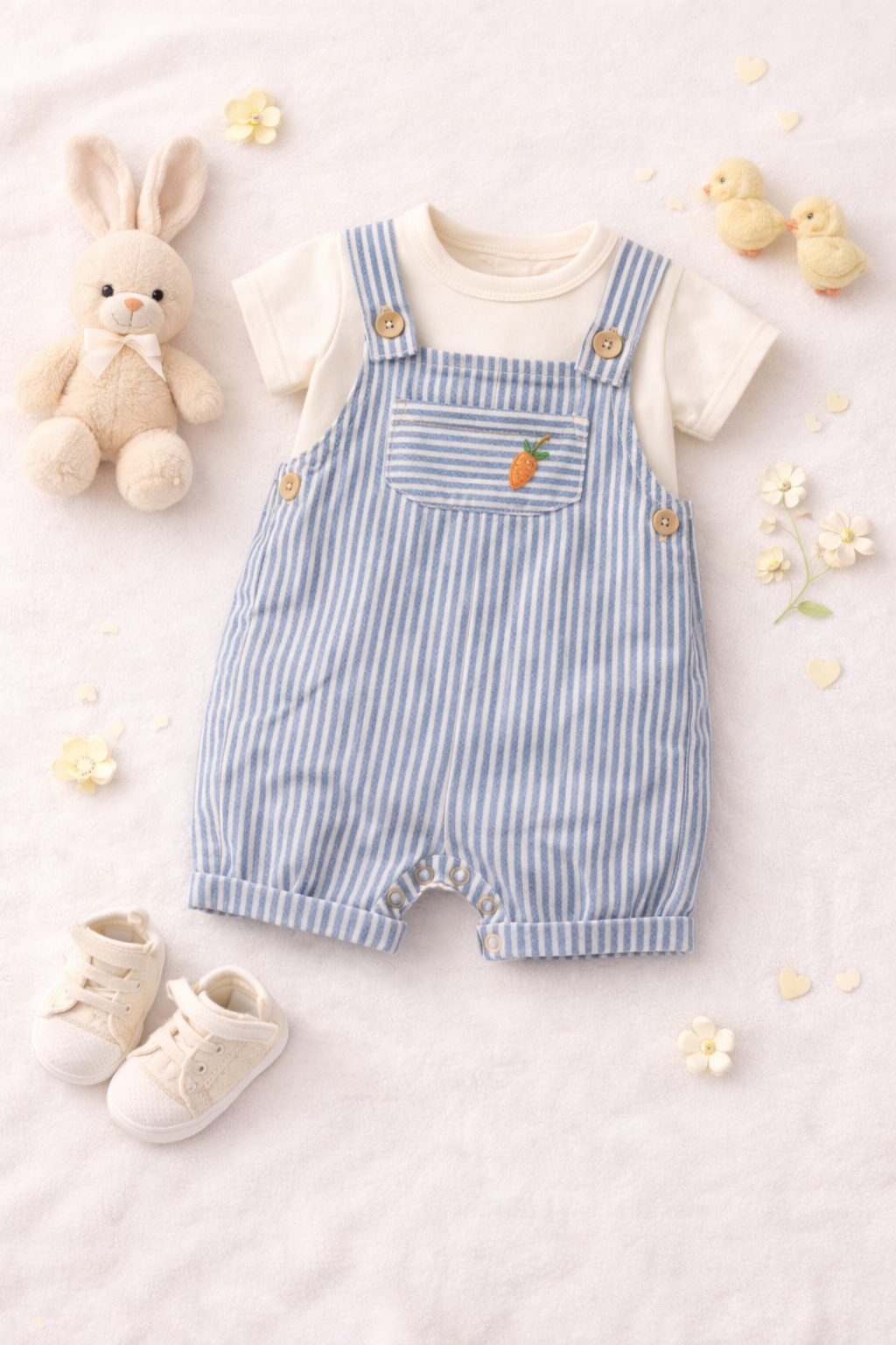 Handgenähtes Babykleid – Beispiel 3